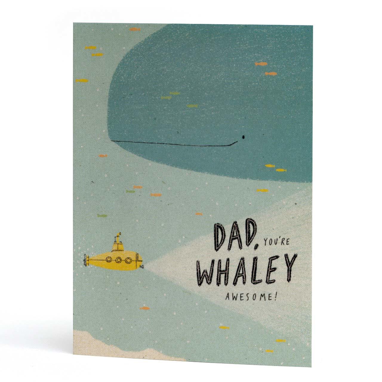 Whaley Awesome Dad Greeting Card