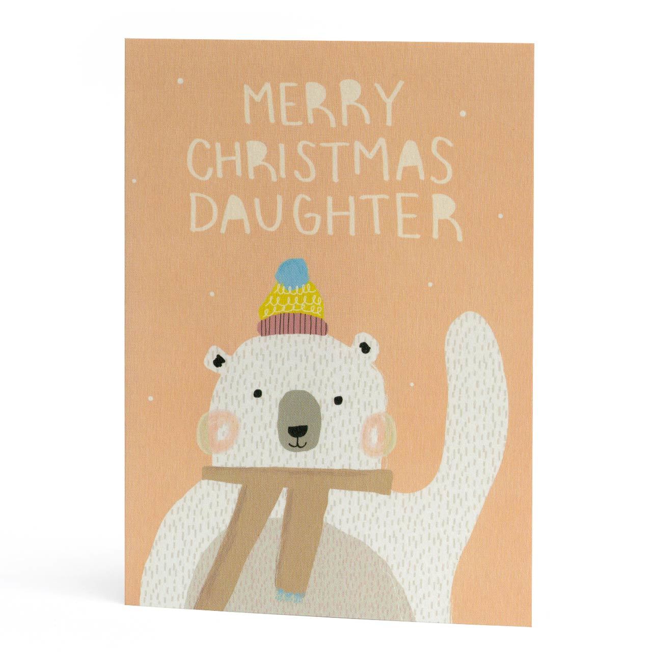 Merry Christmas Daughter Greeting Card