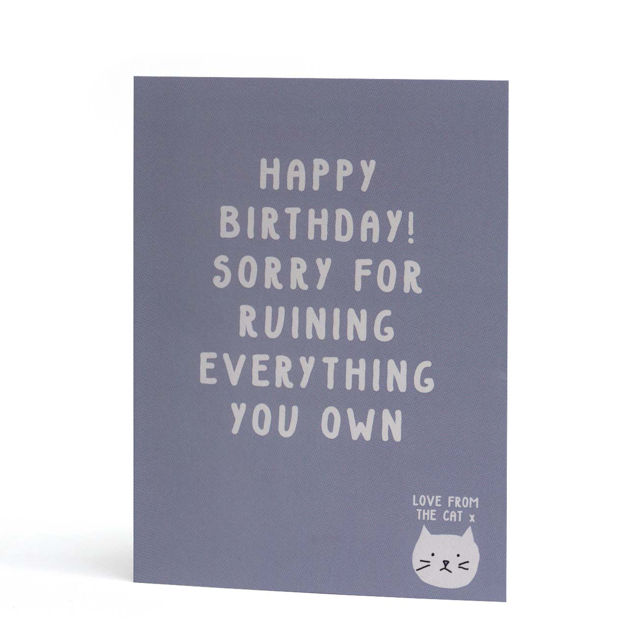 Everything You Own Birthday Card