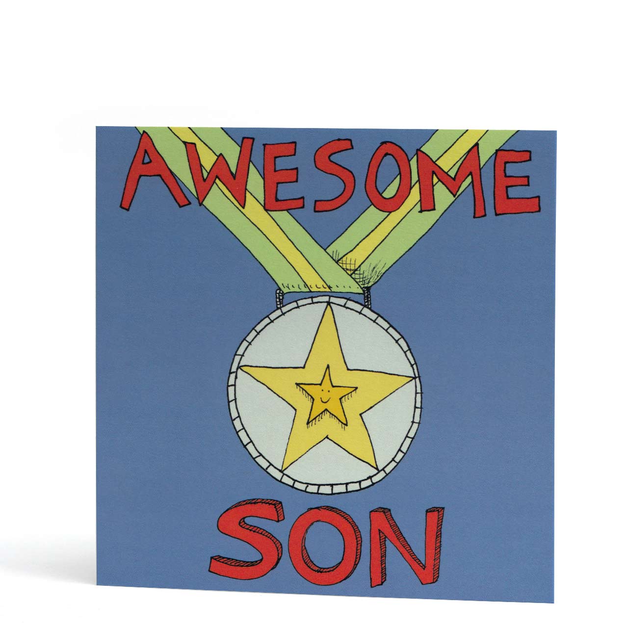 Awesome Son Greeting Card