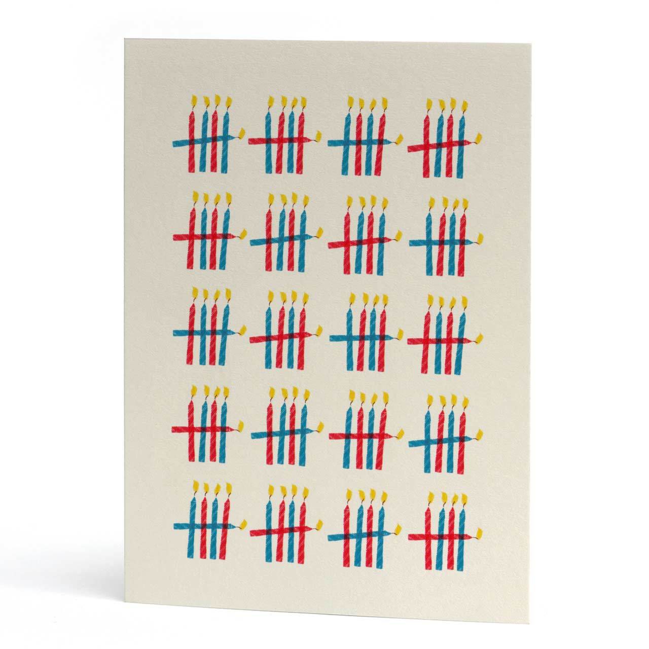 100 Who's Counting Birthday Card