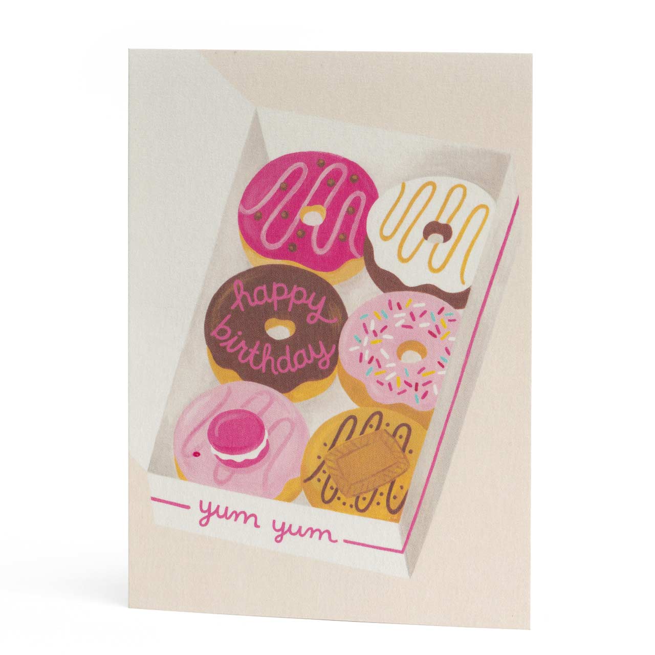 Doughnut Birthday Greeting Card