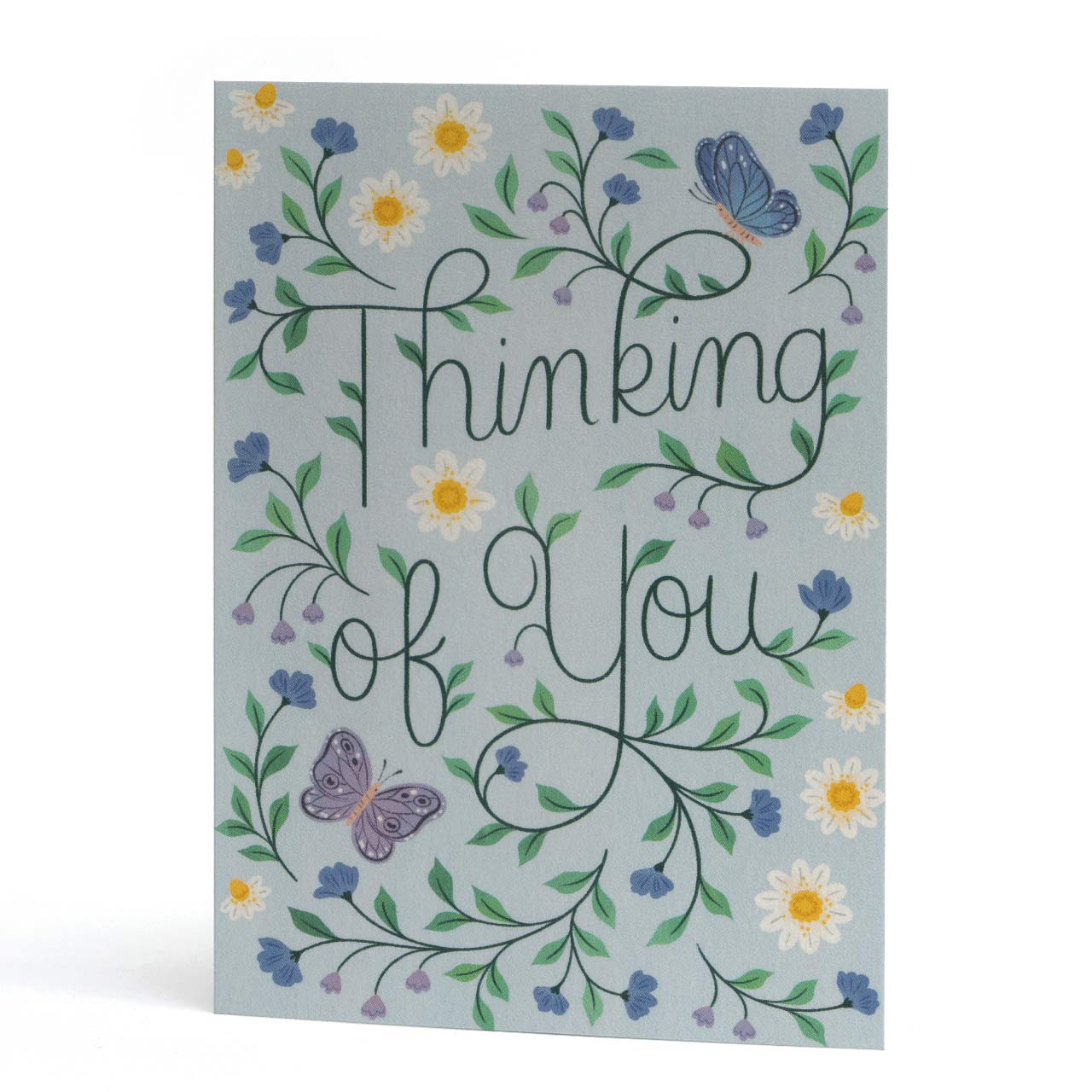 Thinking of You Forget Me Not Greeting Card