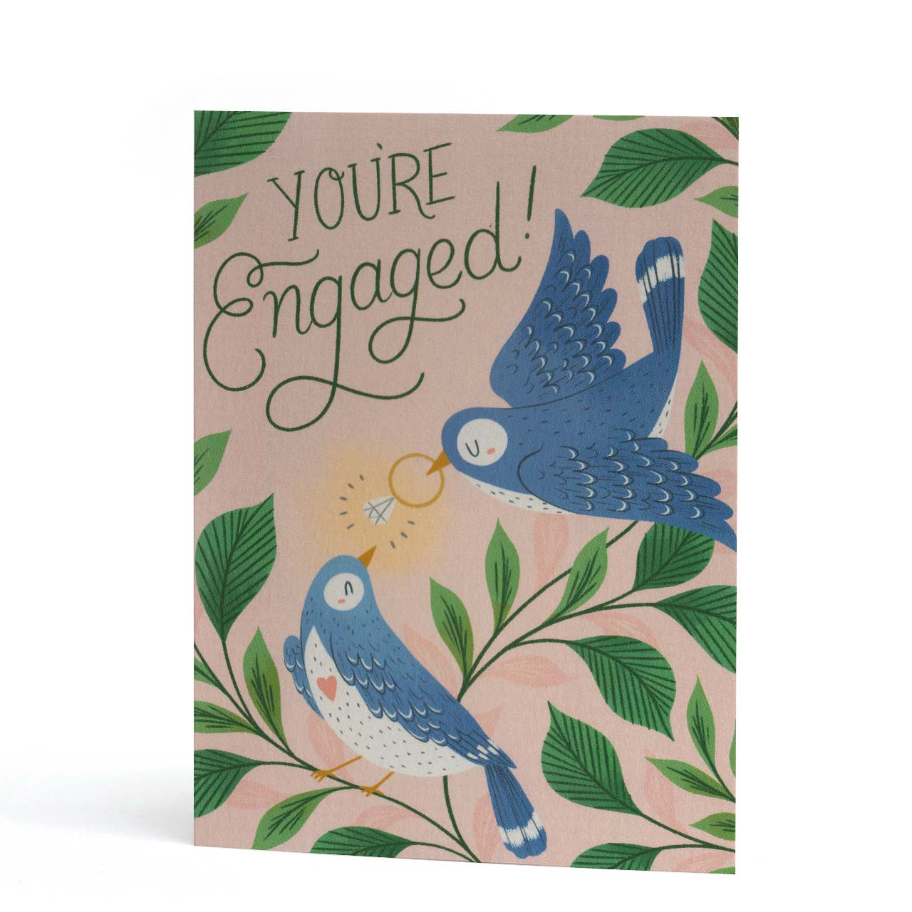 You're Engaged Bluebird Card