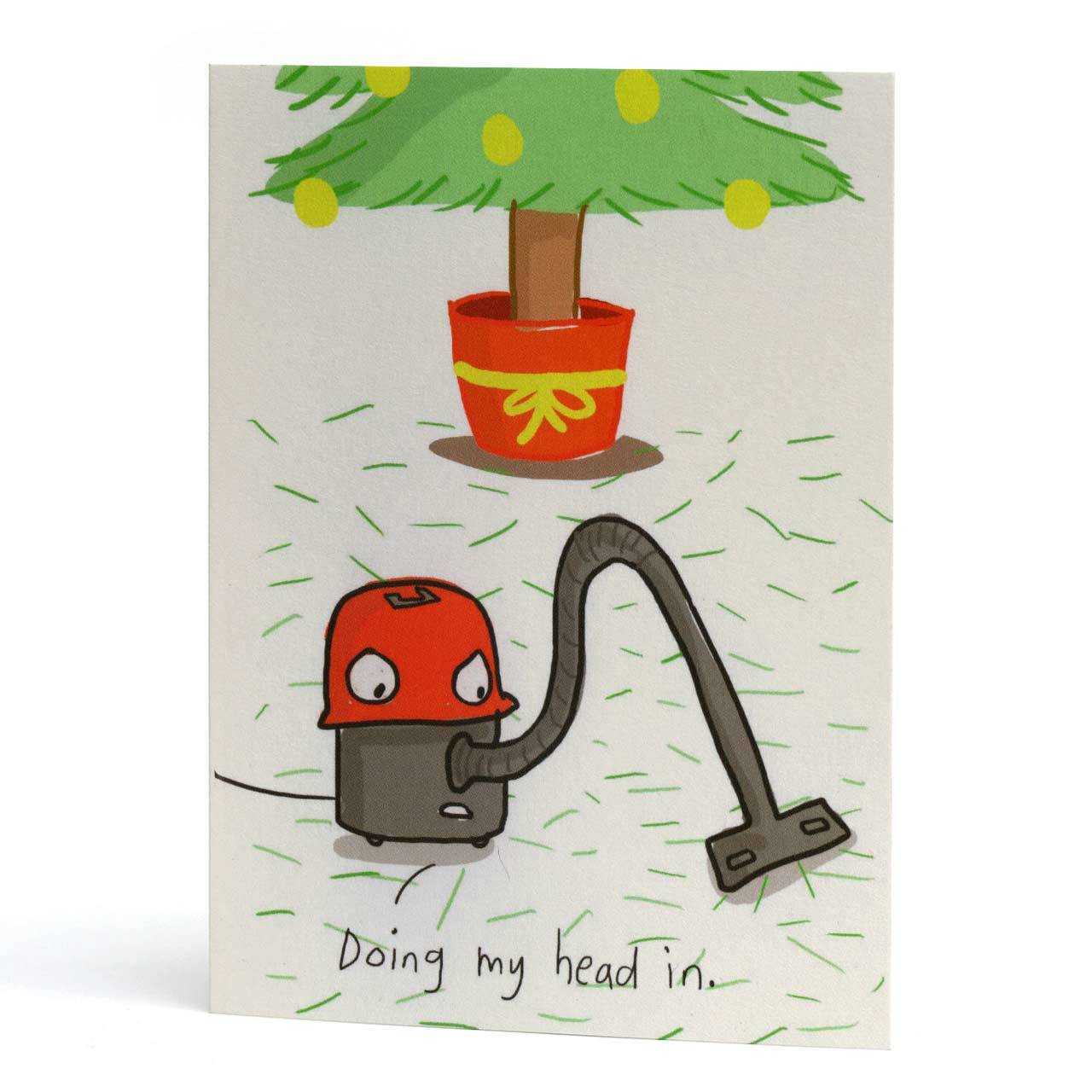 Henry Hoover Christmas Greeting Card