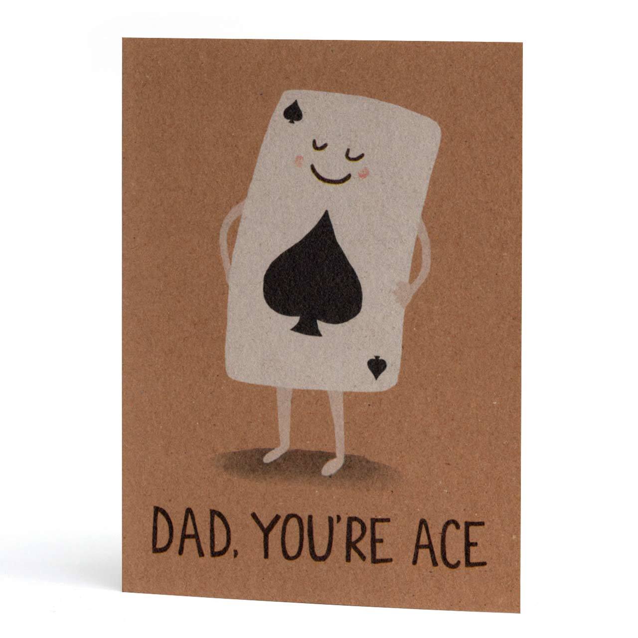 Ace Dad Greeting Card