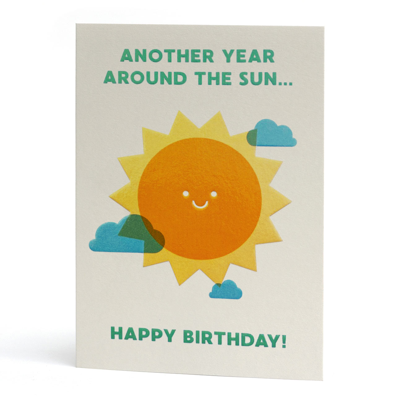 Around the Sun Greeting Card