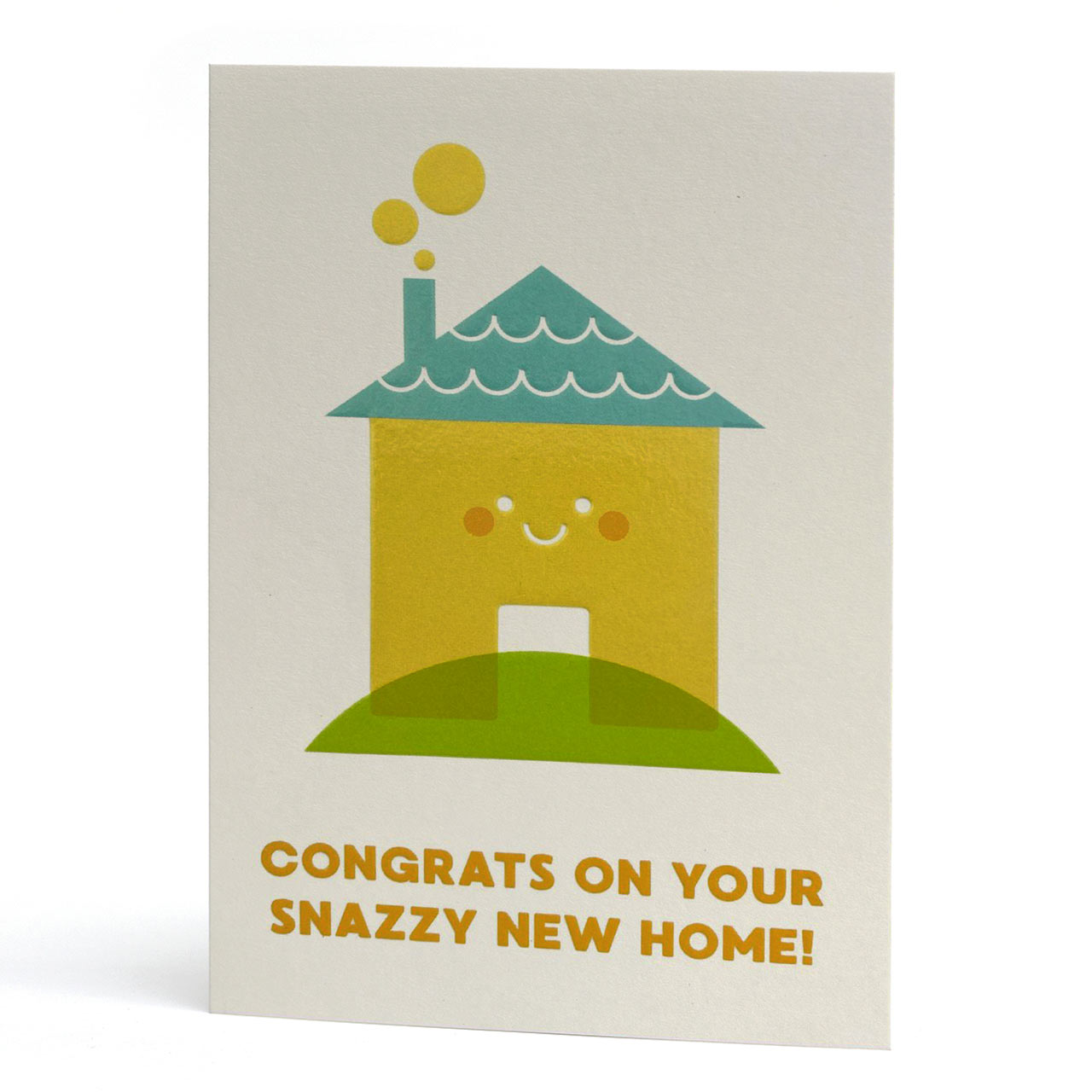 Snazzy New House Greeting Card