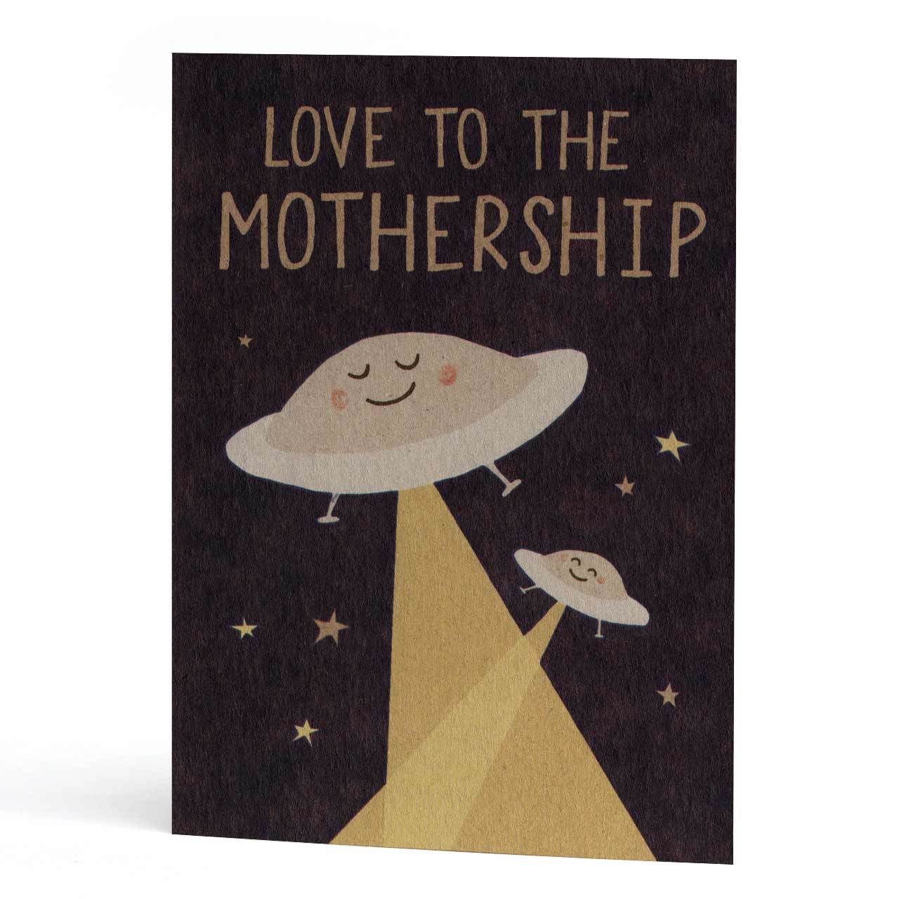 Mothership Greeting Card