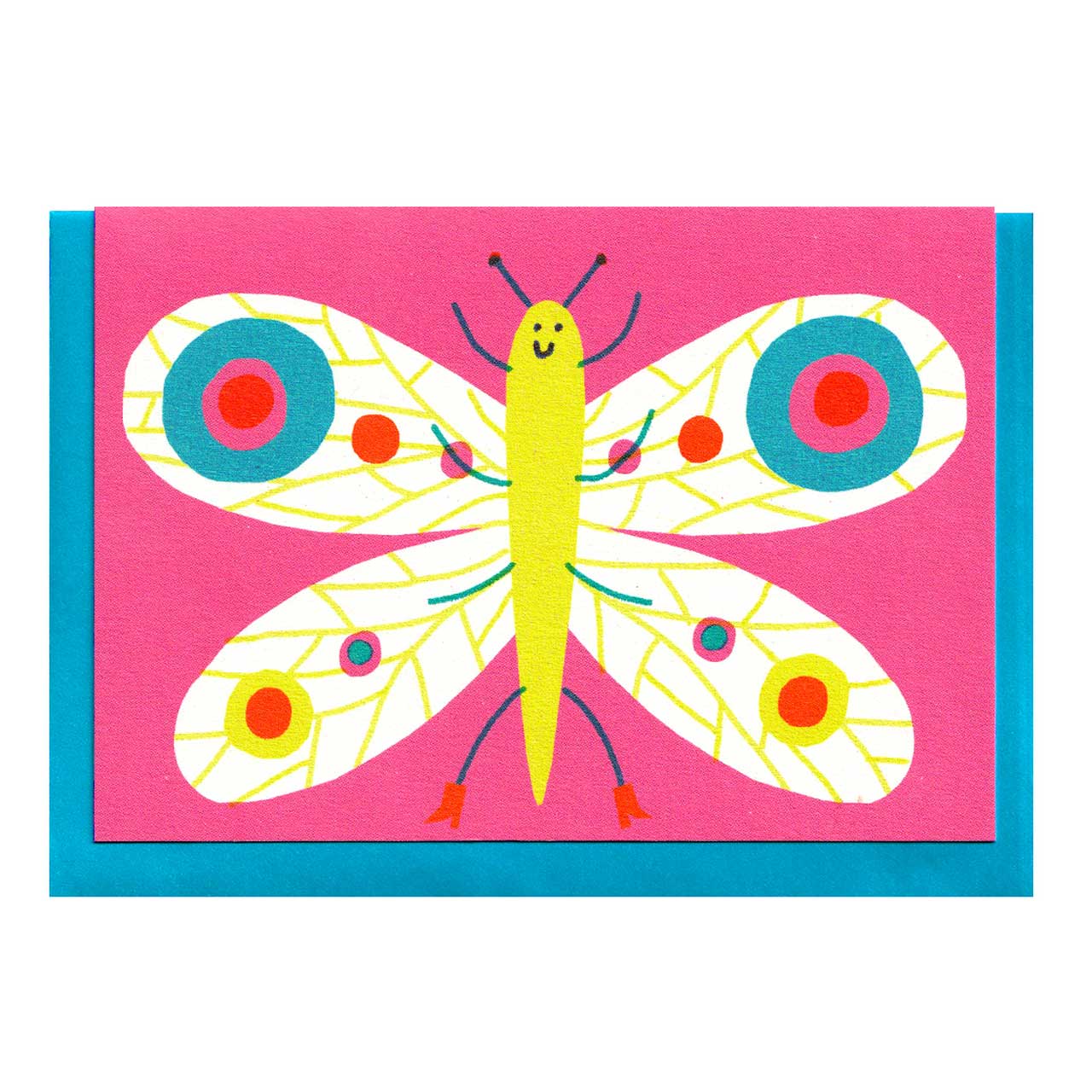 Happy Butterfly Greeting Card