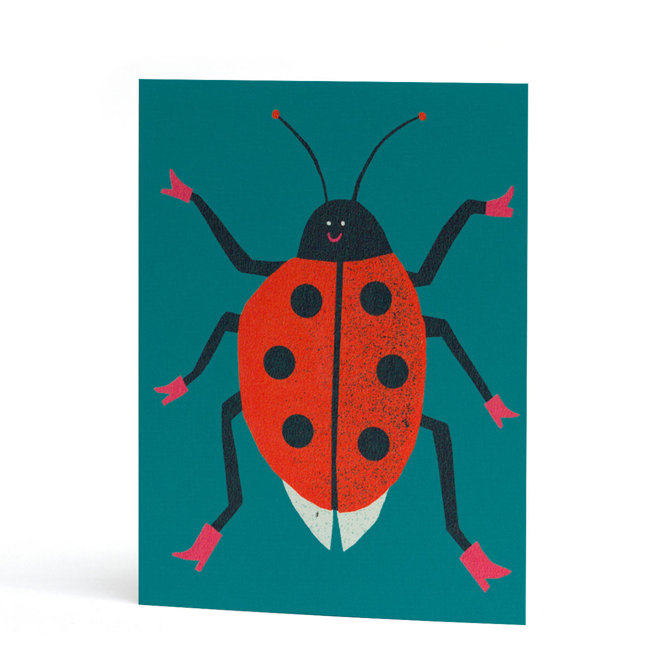 Happy Ladybird Greeting Card