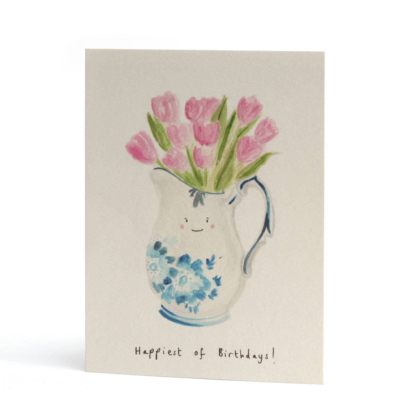 Tulips Happy Birthday Greeting Card